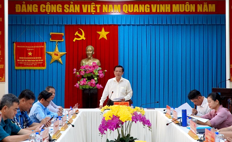 Tiểu Cần: Ban Chấp hành Đảng bộ xã phân bổ số lượng dự Đại hội đại biểu Đảng bộ xã lần thứ I, nhiệm kỳ 2025 - 2030