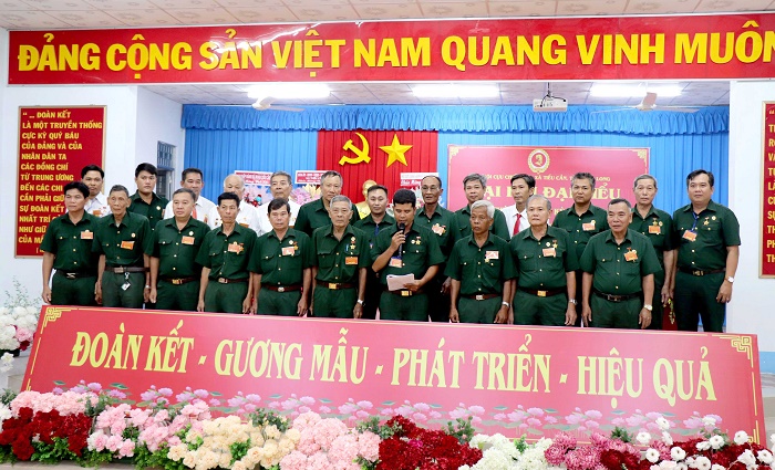 Đại hội đại biểu Hội Cựu chiến binh xã Tiểu Cần lần thứ VIII, nhiệm kỳ 2025 - 2030