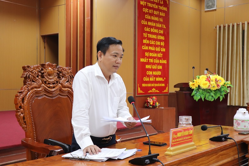 Tiểu Cần: Hội nghị đối thoại giữa Thường trực Tỉnh ủy với Đảng ủy các xã, phường về công tác vận hành bộ máy chính quyền địa phương 02 cấp