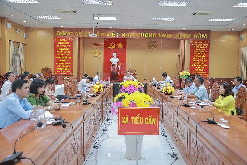 Tiểu Cần: Hội nghị Tỉnh ủy lần thứ ba tổng kết tình hình thực hiện Nghị quyết năm 2025