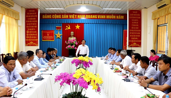 Tiểu Cần: Họp mặt cán bộ dân tộc Khmer nhân dịp Sêne Đôlta năm 2025